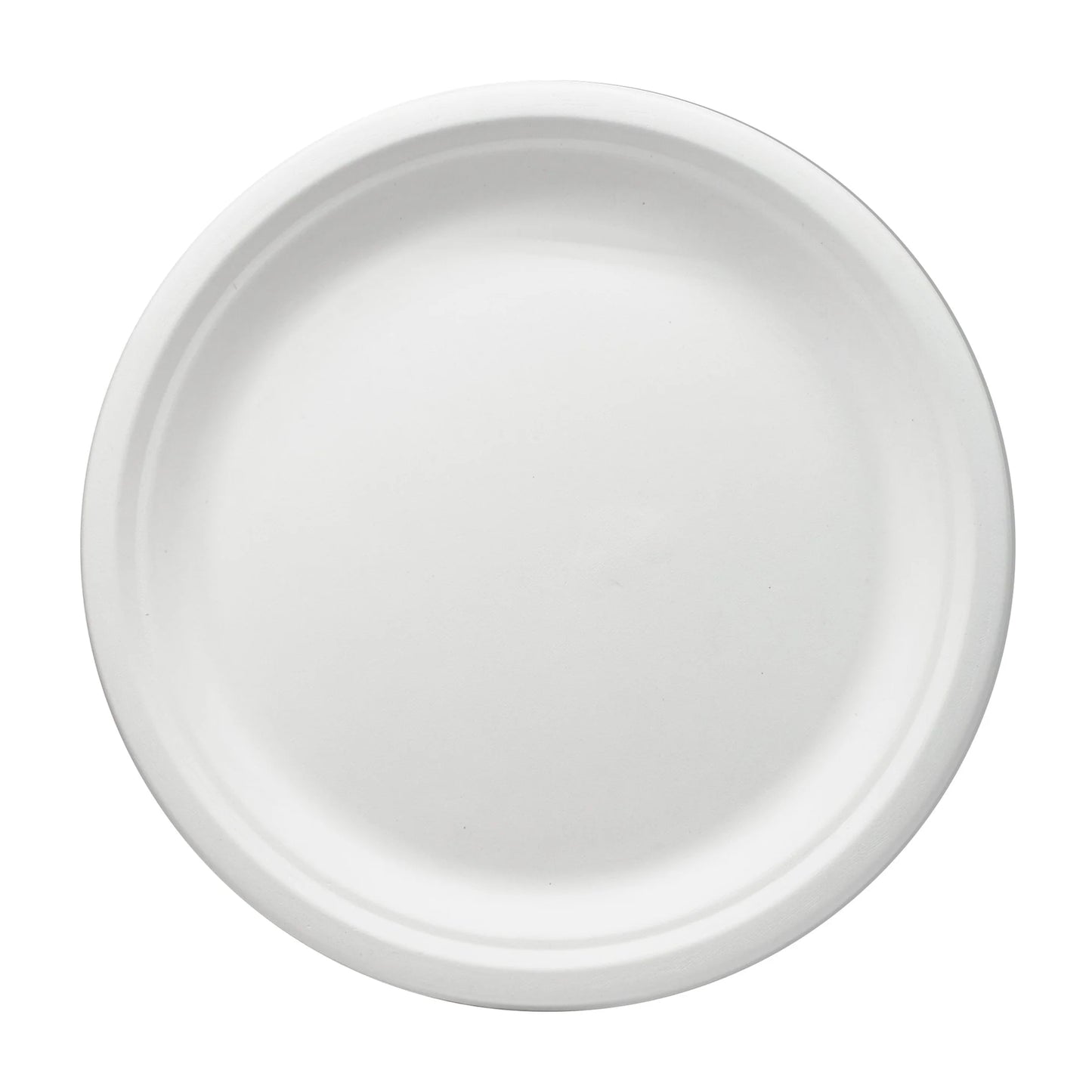 Bagasse Teller ungeteilt 22,5cm - 600 Stück