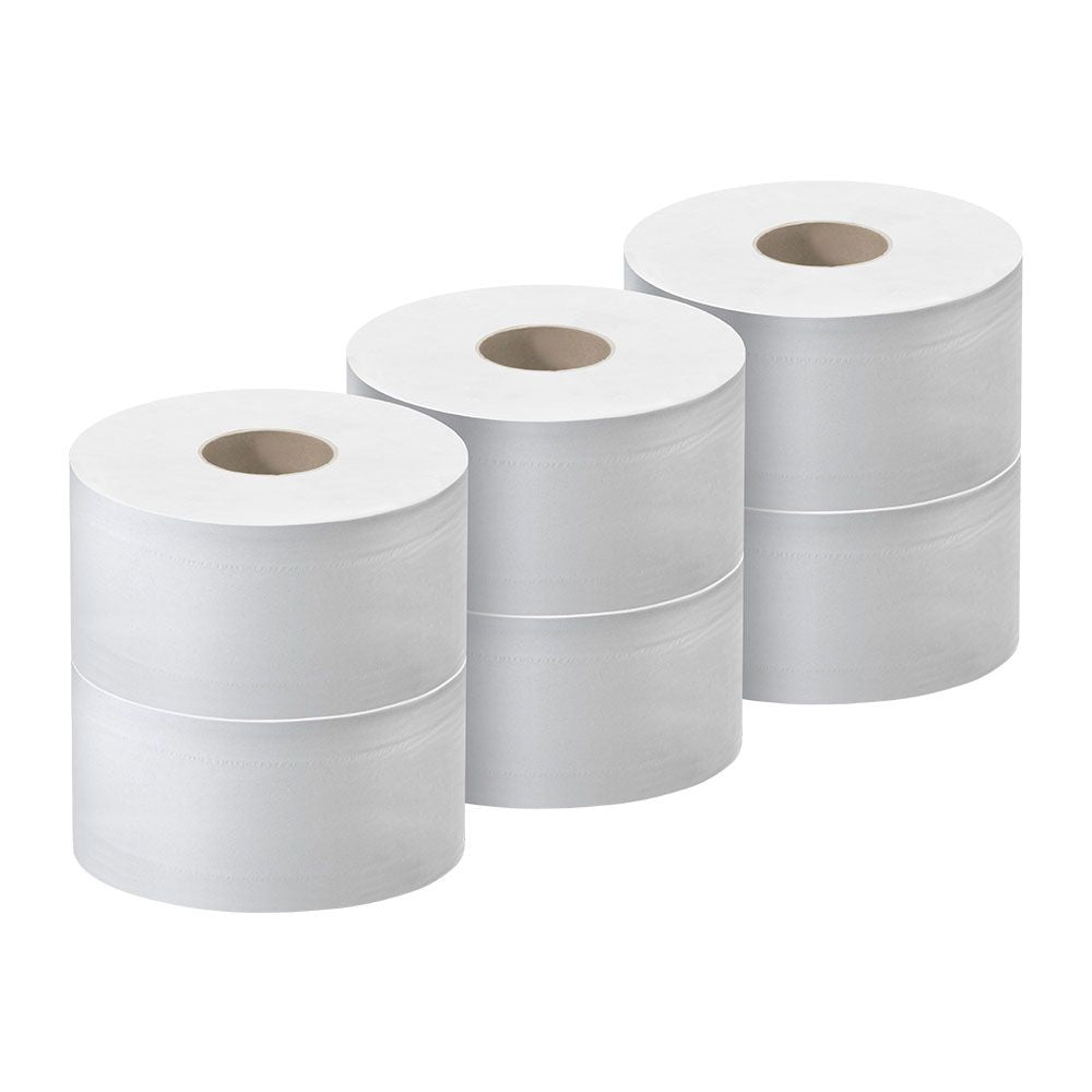 Toilettenpapier Innenabzug 2 lagig 200m - 6 Rollen