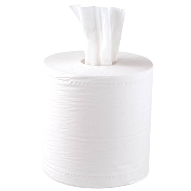 Handtuchrolle 2-lagig Innen- und Außenabwicklung - 6 Rollen - Image 1