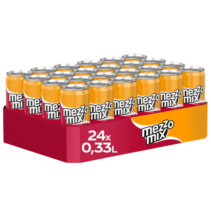 Mezzo Mix Dosen 24x0,33L 12,99€ + (6,00€ Pfand)