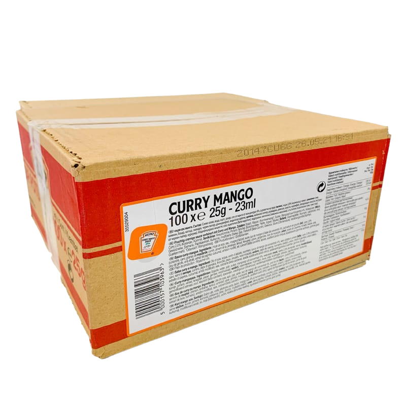 Heinz Curry Mango Sauce - 100x25g - Image 1