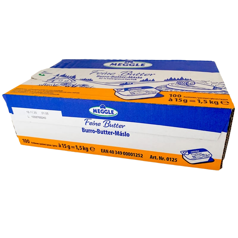 Butter Meggle 82% - 100x15g - Image 1
