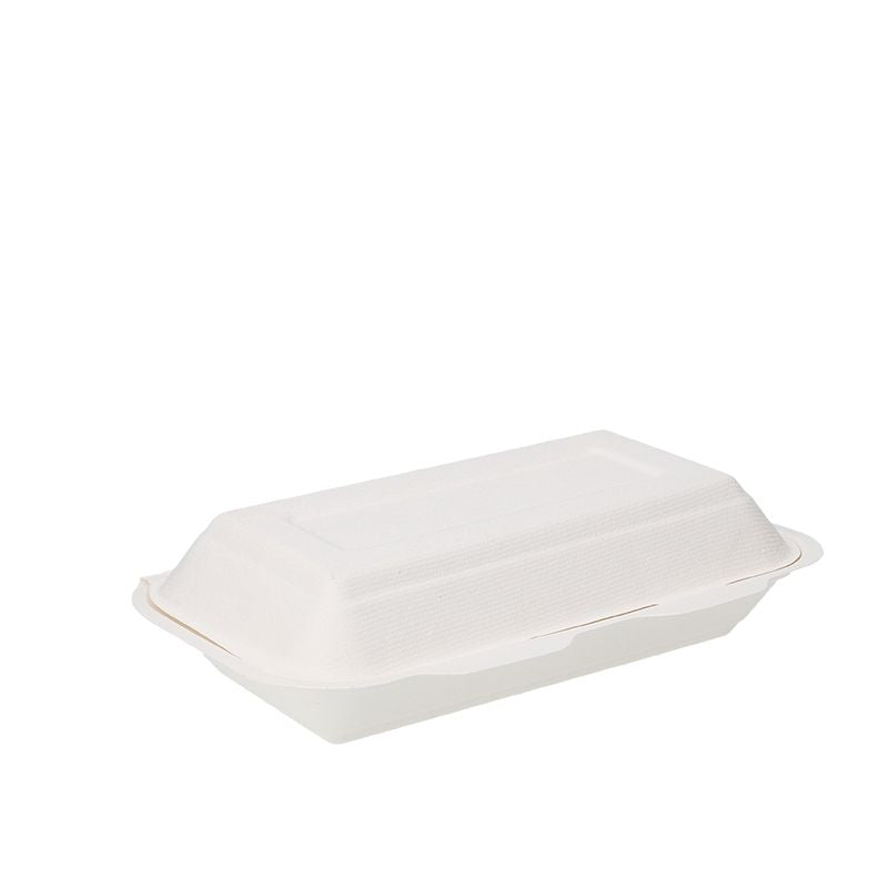 Bagasse Lunchbox IP9 klein - 500 Stück - Image 1