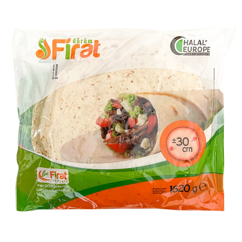 Dürüm Brot 30cm - 18 Stück