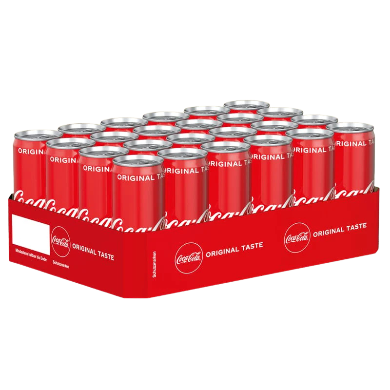 Coca-Cola Dosen 24x0,33L 12,99€ + (6,00€ Pfand)