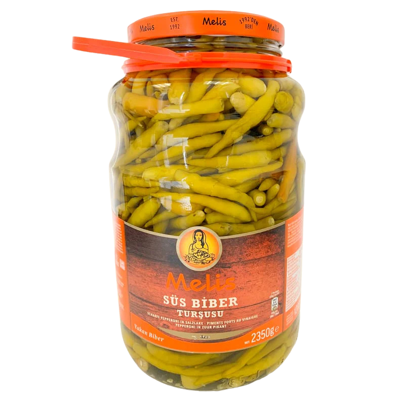 Süs biber tursu aci jalapenos