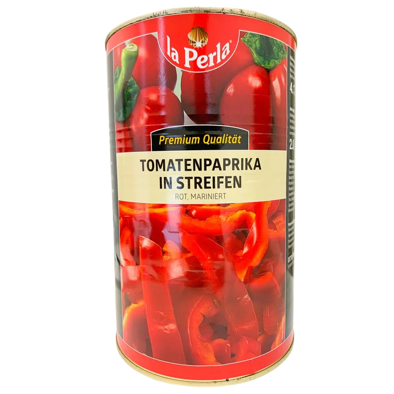 Tomatenpaprika rot (in Streifen) 4,1kg - Image 1