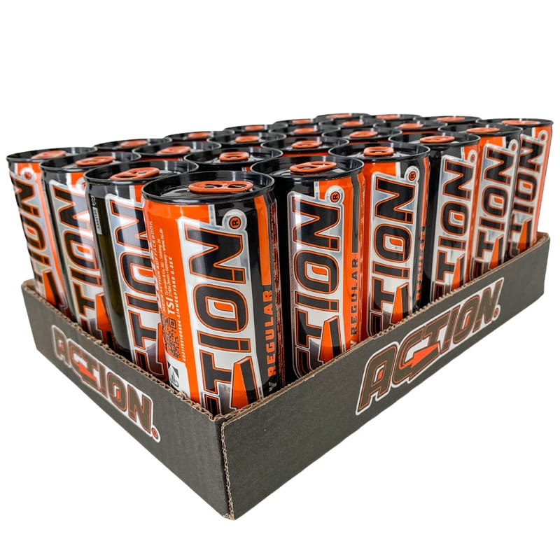 Action Energy Drink 24x250ml 10,99€ + (6,00€ Pfand)
