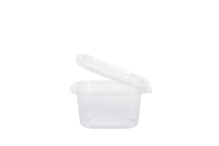 Feinkostbecher mit angehängtem Deckel 375ml - 500 Stück