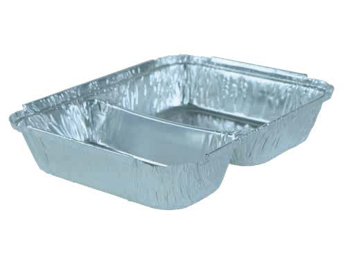 Aluschale R80L tief Premium - 2-geteilt - 550/415ml - 600 Stück - Image 3
