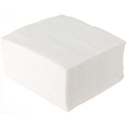 Servietten weiß 2-lagig 1/4 Falz 33x33cm - 2.000 Stück