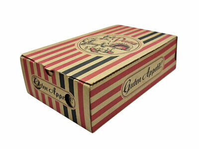 Pizzakarton Rollobox 28x8x7cm, braun - 100 Stück
