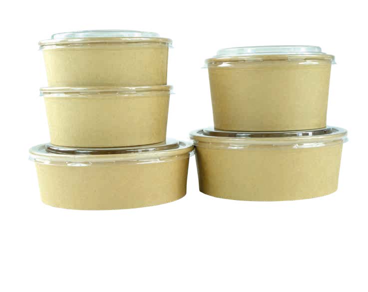 Salatschale 750ml mit Deckel - 150 Stück