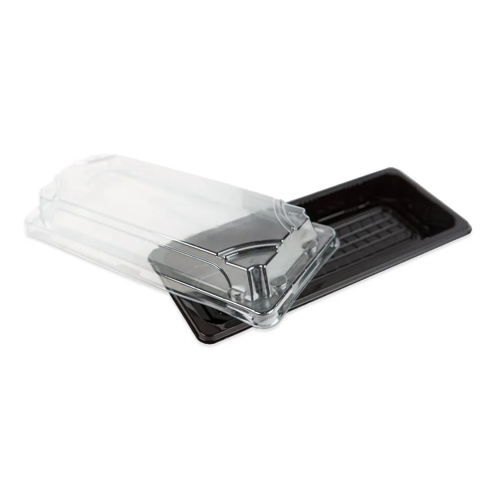 Sushi Schale M (411) mit Deckel 16,3x11,3x17cm - 500 Stück