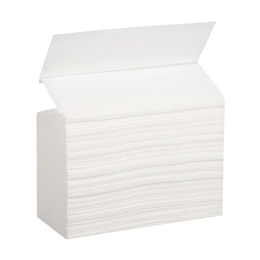 Handtuchpapier 2-lagig 4.000 Blatt hochweiss ZZ-Falz Premium