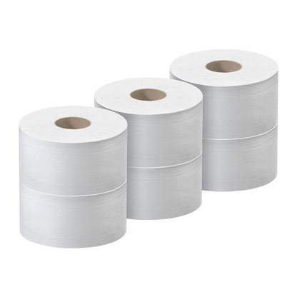 Toilettenpapier Innenabzug 2 lagig 200m - 6 Rollen