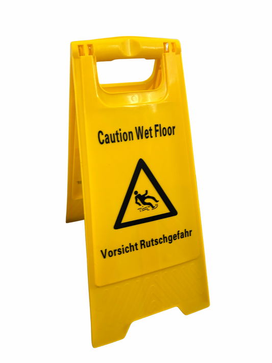 Warnschild Rutschgefahr - 1 Stück