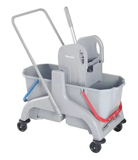 Reinigungswagen Doppelfahreimer 2x18 Liter