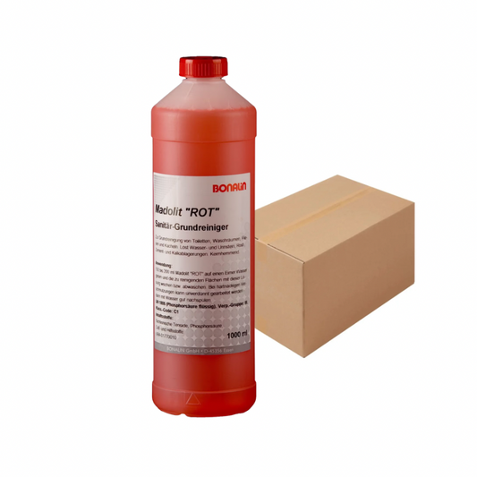 Bonalin MADOLIT ROT-Sanitär Grundreiniger in Flasche