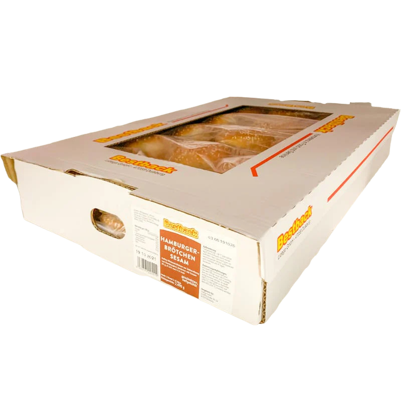 Hamburgerbrötchen Sesam TK 83 gr. - 30 Stück