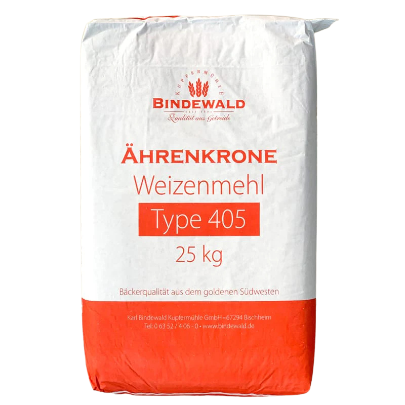 Weizenmehl Type405 Ährenkrone - 25 kg