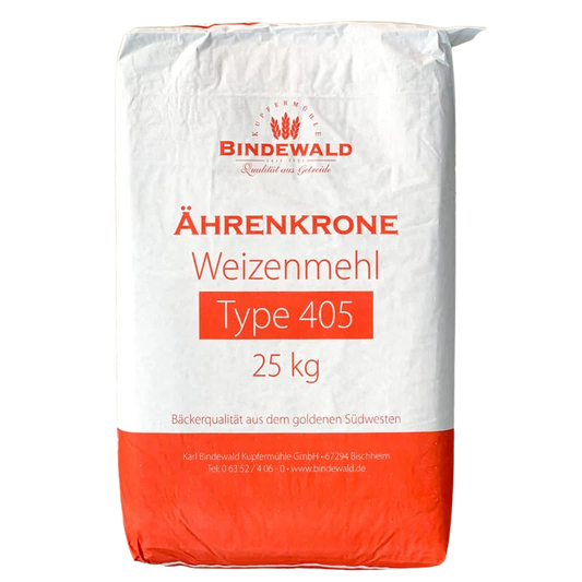 Weizenmehl Type405 Ährenkrone - 25 kg