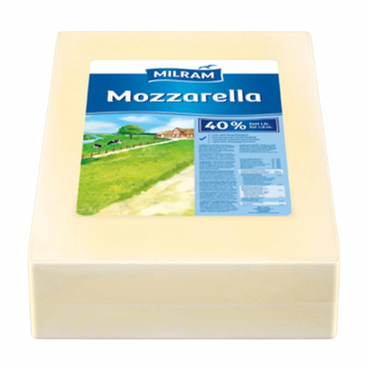 Mozzarella 40% Fett - 14,5 Kg