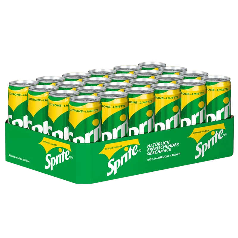 Sprite Dosen 24x0,33L 12,99€ + (6,00€ Pfand)