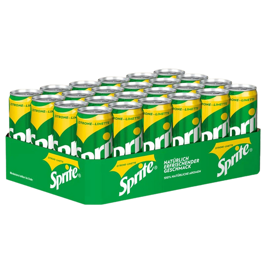 Sprite Dosen 24x0,33L 12,99€ + (6,00€ Pfand)