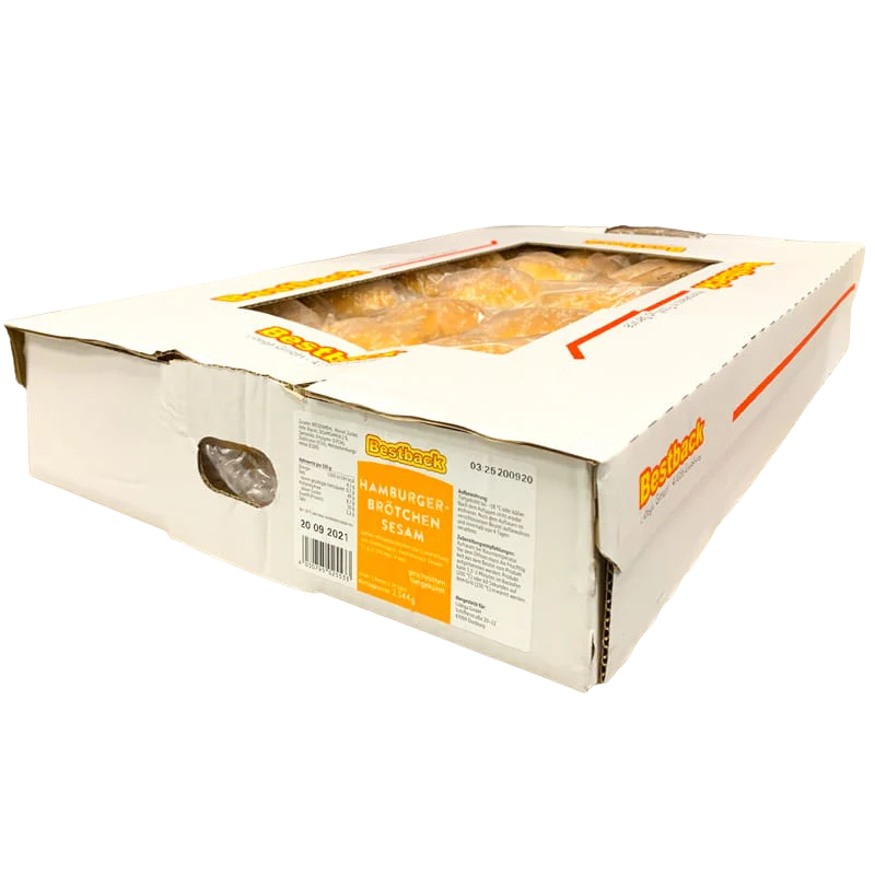 Hamburgerbrötchen Sesam TK 53 gr. - 48 Stück