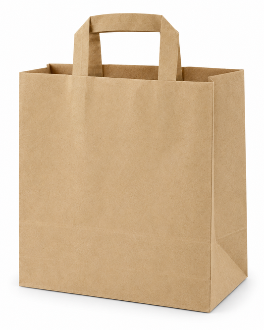 Papiertragetaschen Mittel 26+17x26cm - 250 Stück