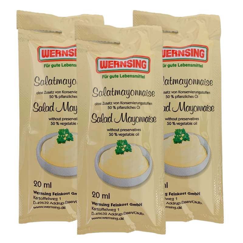 Mayonnaise Wernsing - 100x20ml