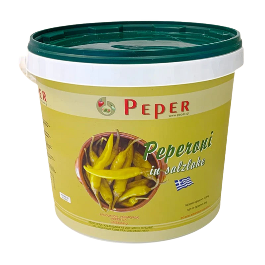 Peperoni in Salzlake - 10,5 Kg - Image 1