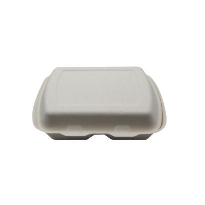 Bagasse MenüBox IP4, 2-geteilt  - 200 Stück