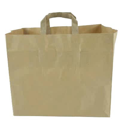 Papiertragetaschen extra Große 32x17x30cm - 250 Stück