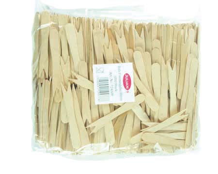 Holz-Pommesgabel 8,5cm - 10.000 Stück