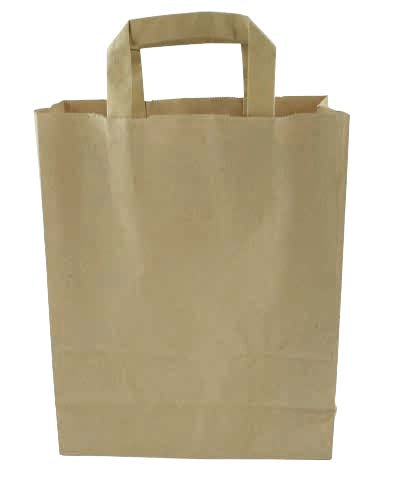 Papiertragetaschen Kleine 22x10x28cm - 250 Stück