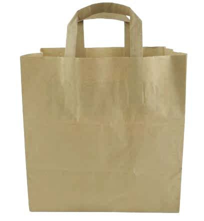 Papiertragetaschen Mittel 26x17x27cm - 250 Stück
