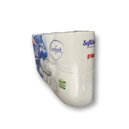 Toilettenpapier 3-lagig 150 Blatt - 64 Rollen